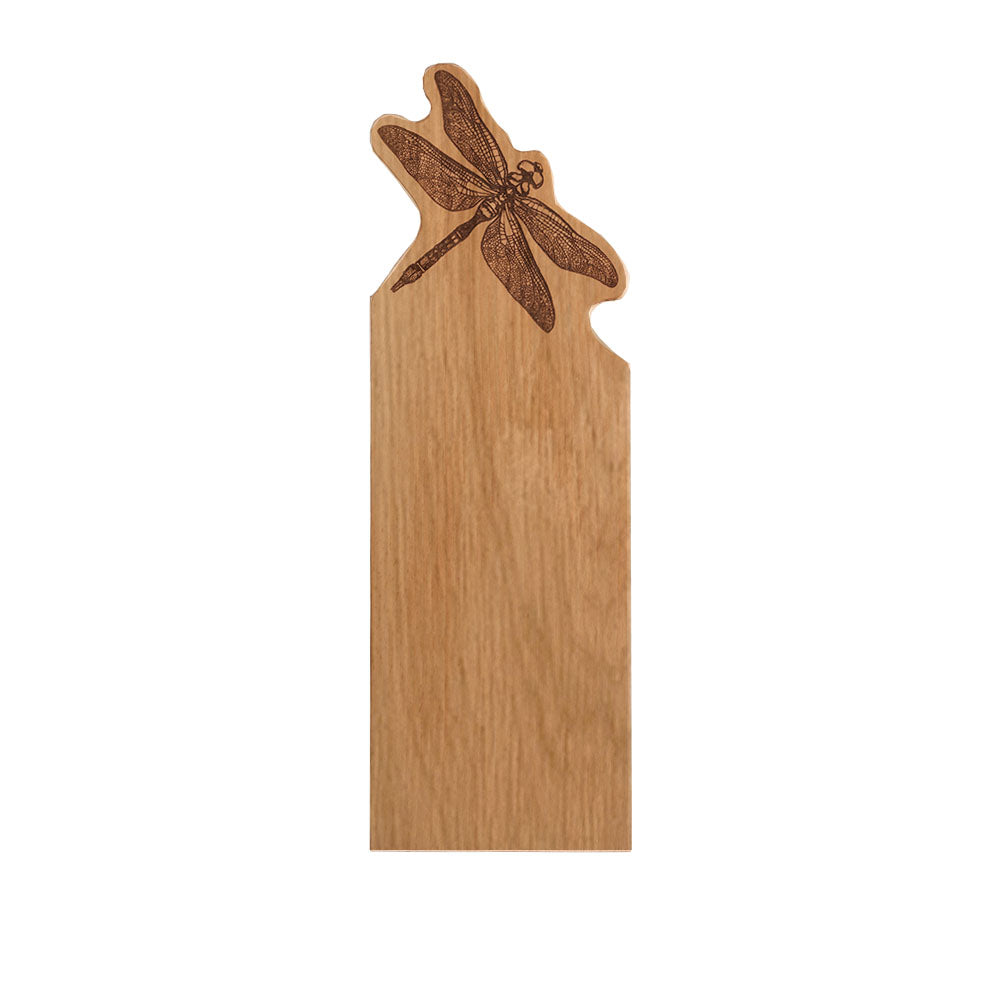 Dragonfly Framed Oak Serving Board  - Medium