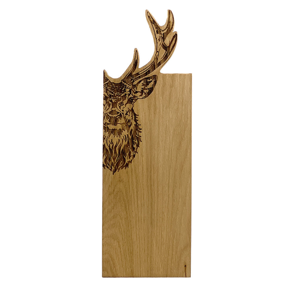 Stag Framed Oak Serving Board - Medium