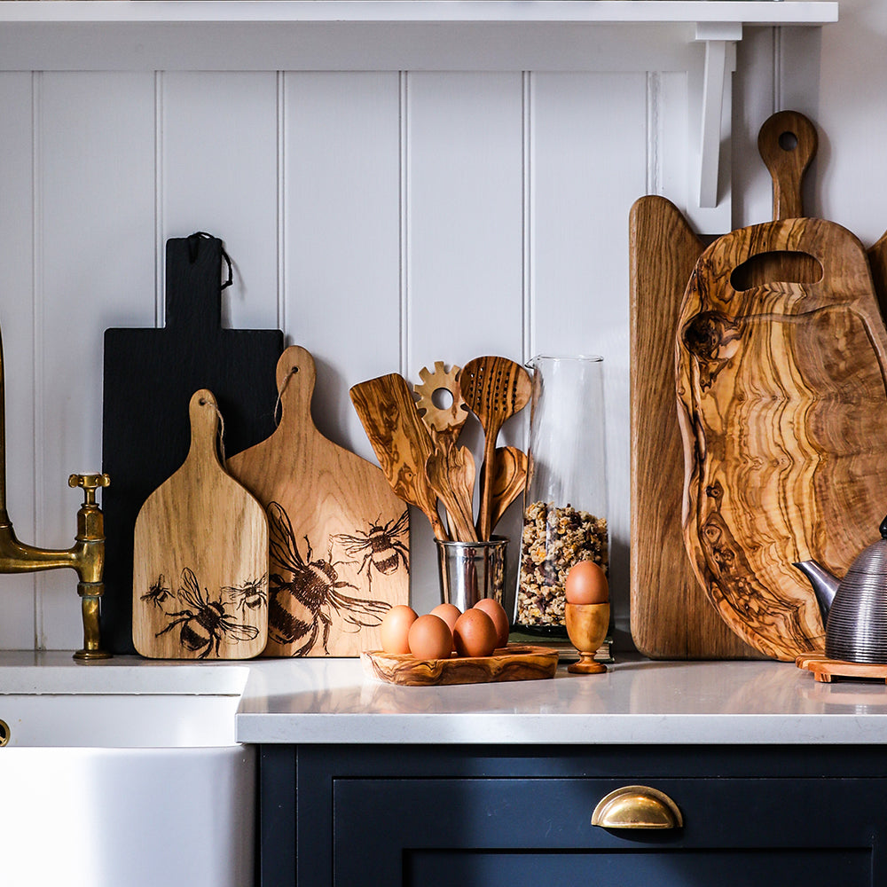 Bee Oak Hanging Paddle - Medium