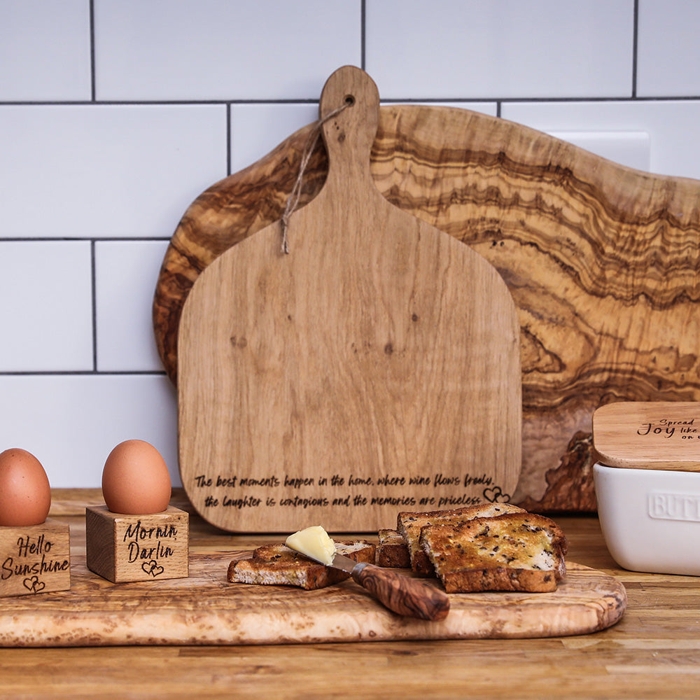 The Best Moments Oak Hanging Paddle - Medium