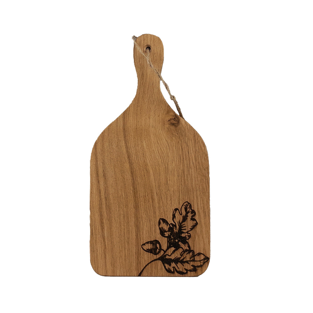 Autumn Acorns Oak Hanging Paddle - Small