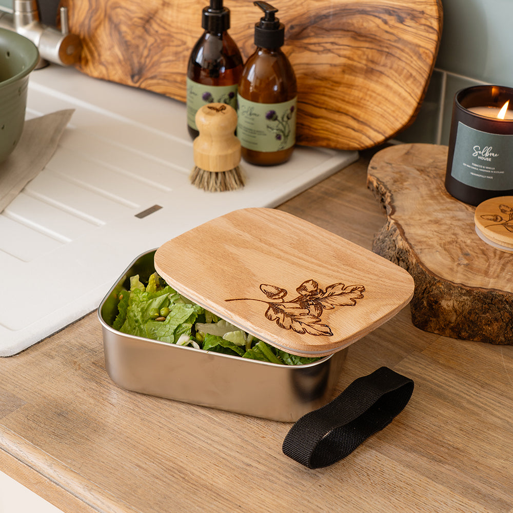 Autumn Acorns Lunch Box