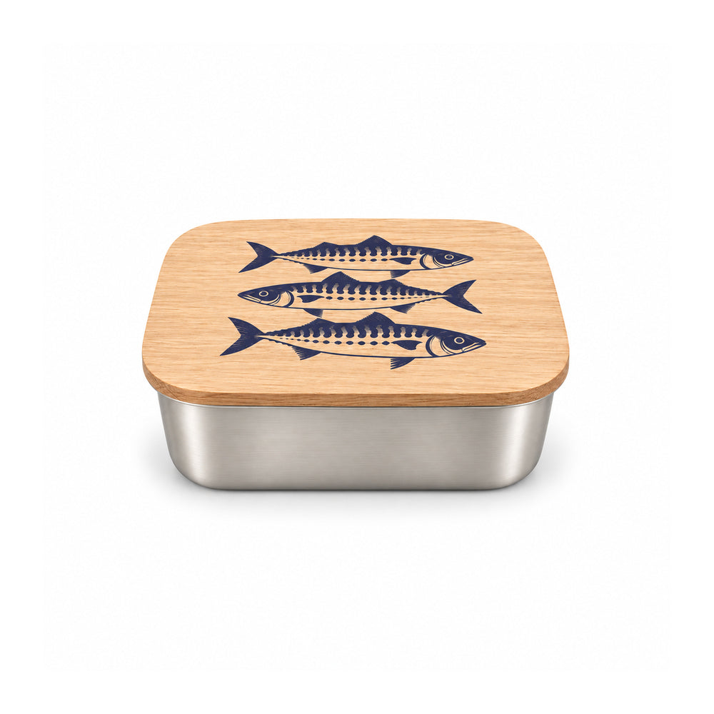 Lunch Box - Blue Mackerel