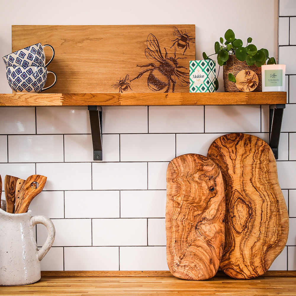 Bee Oak Serving Board - Large