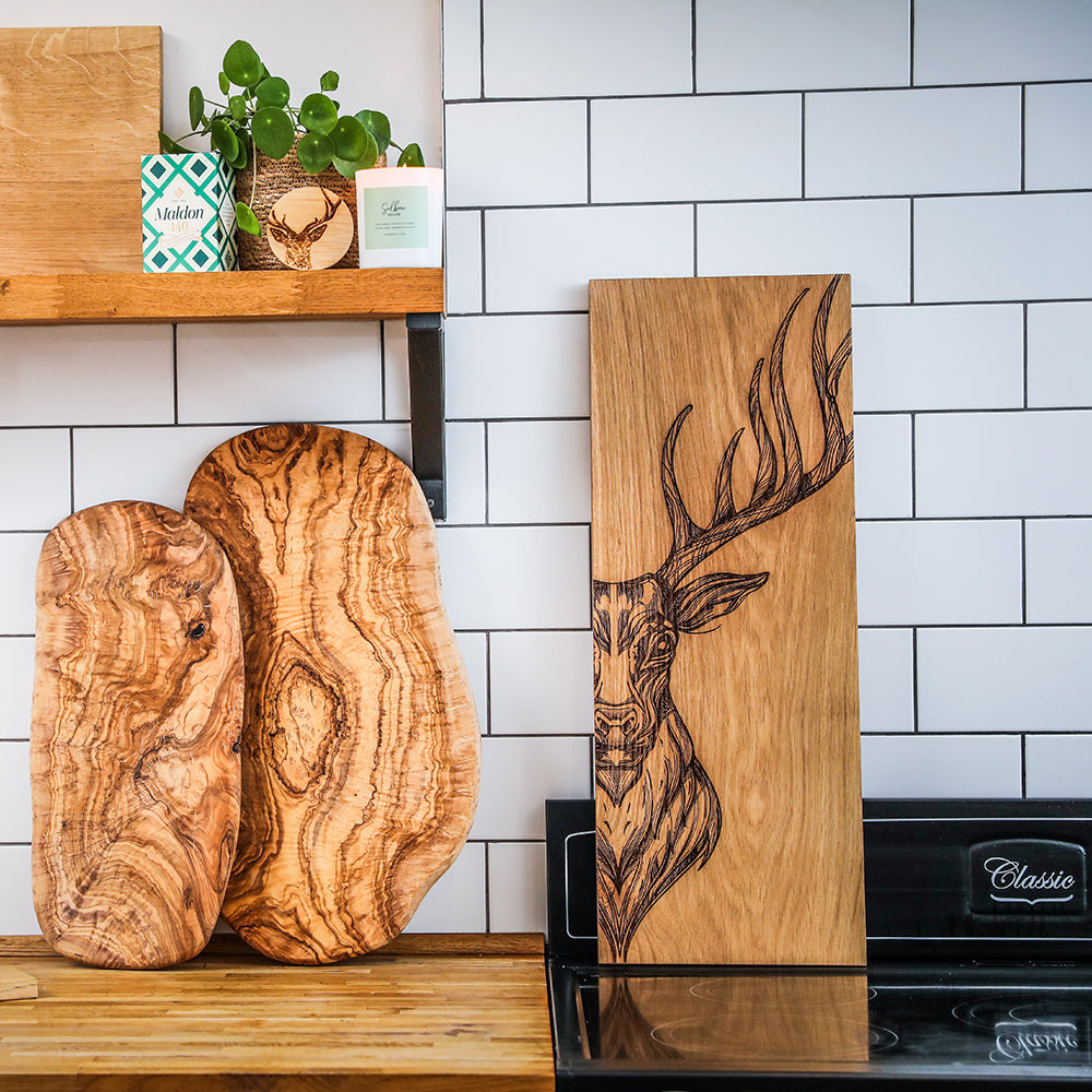Stag Oak Serving Board - Large