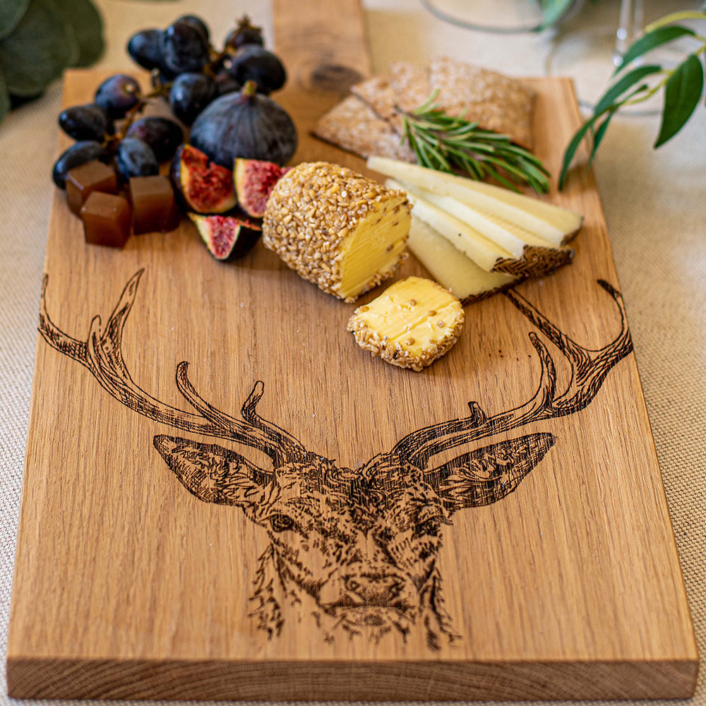 Stag Prince Oak Paddle - Large