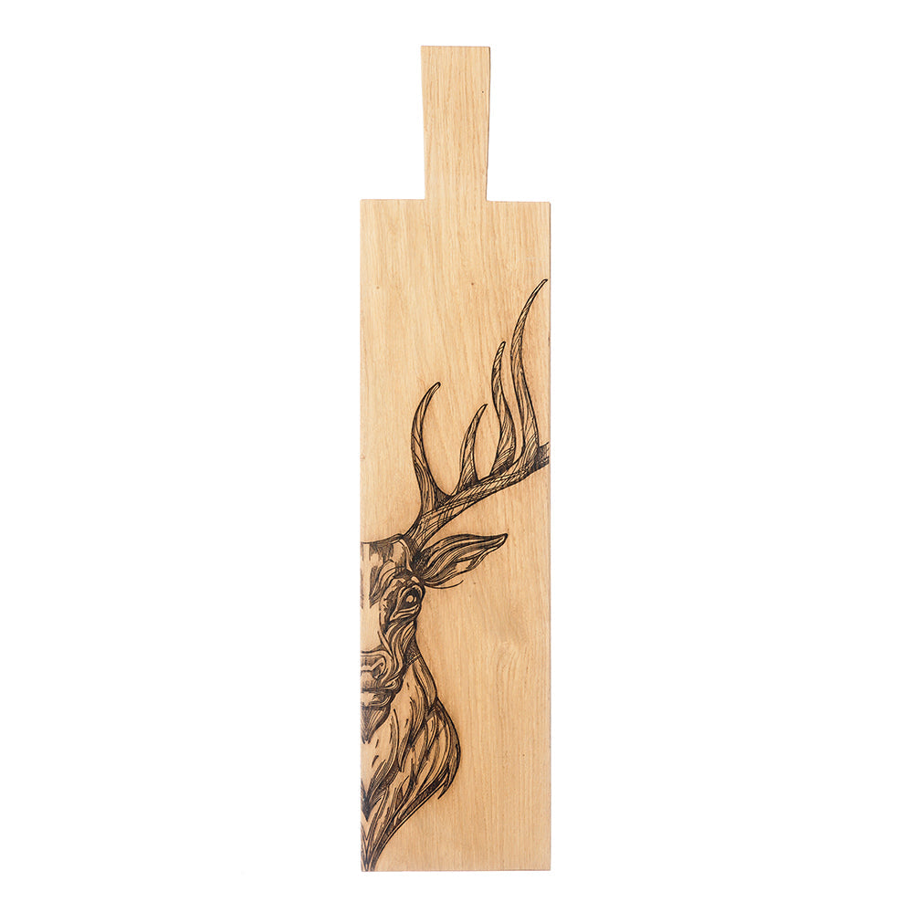 Scandi Stag Oak Paddle - Long
