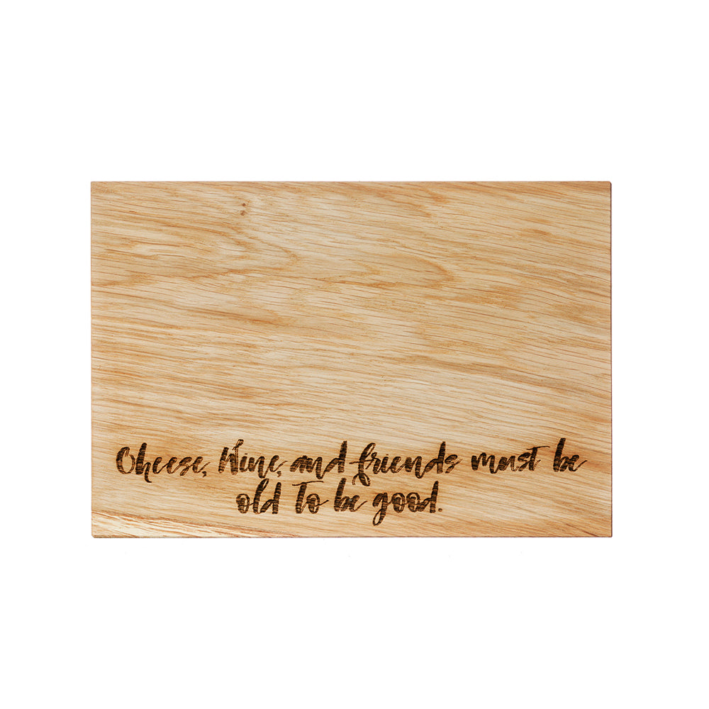 Cheese, Wine & Friends Oak Serving / Cheese Board