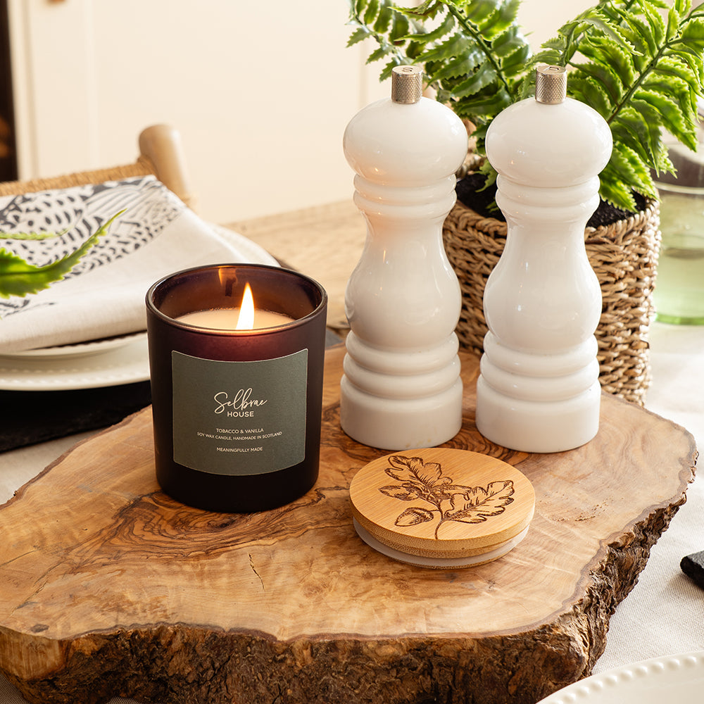 Autumn Acorns Tobacco & Vanilla Candle