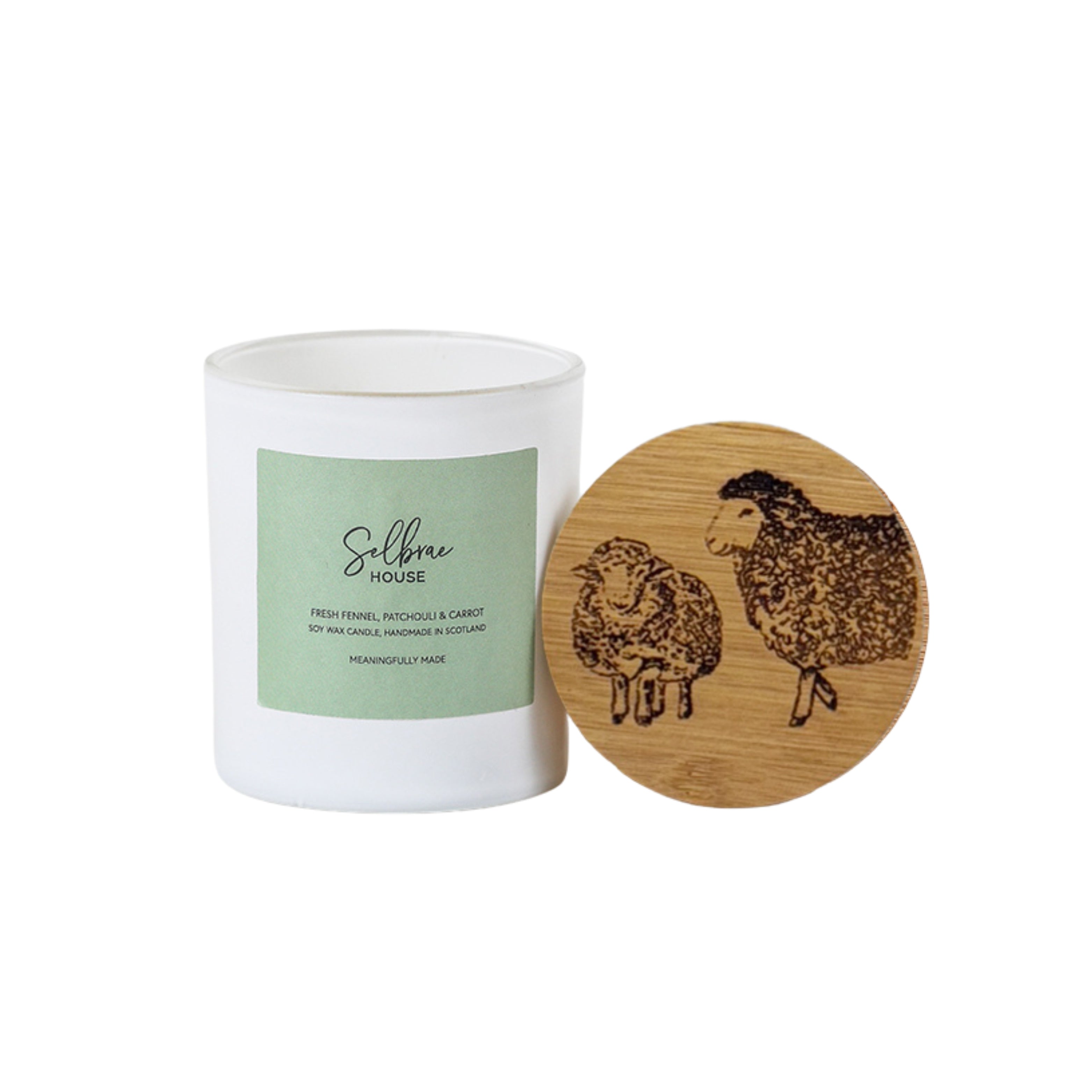 Sheep Fresh Fennel, Patchouli & Carrot Candle