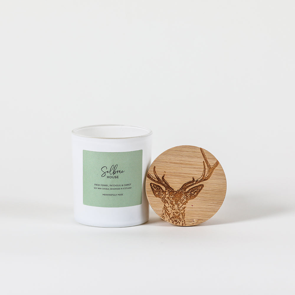 Stag Prince Fresh Fennel, Patchouli & Carrot Candle