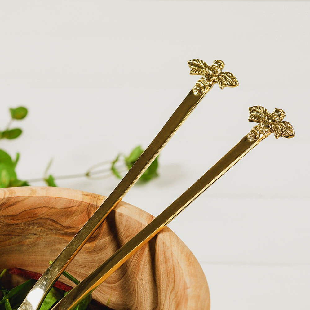 Bee Salad Server Set