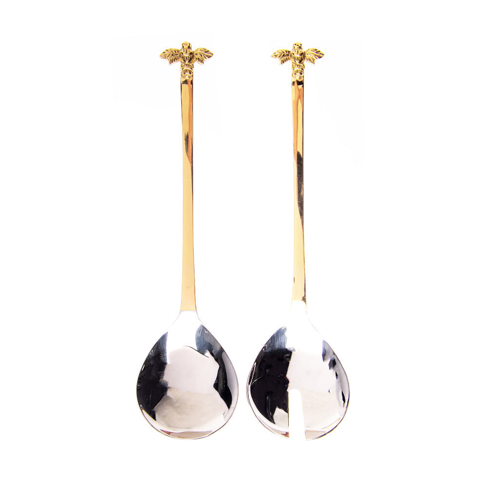 Bee Salad Server Set