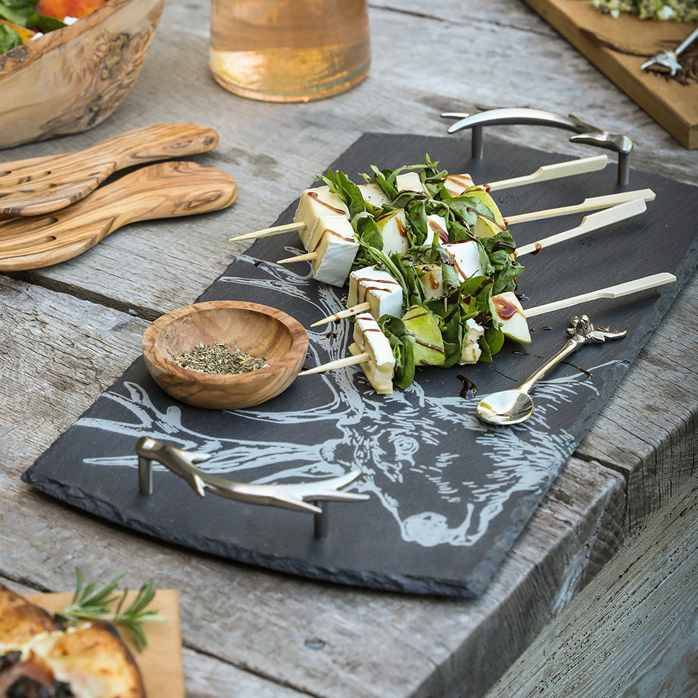 Stag Slate Serving Tray - Large