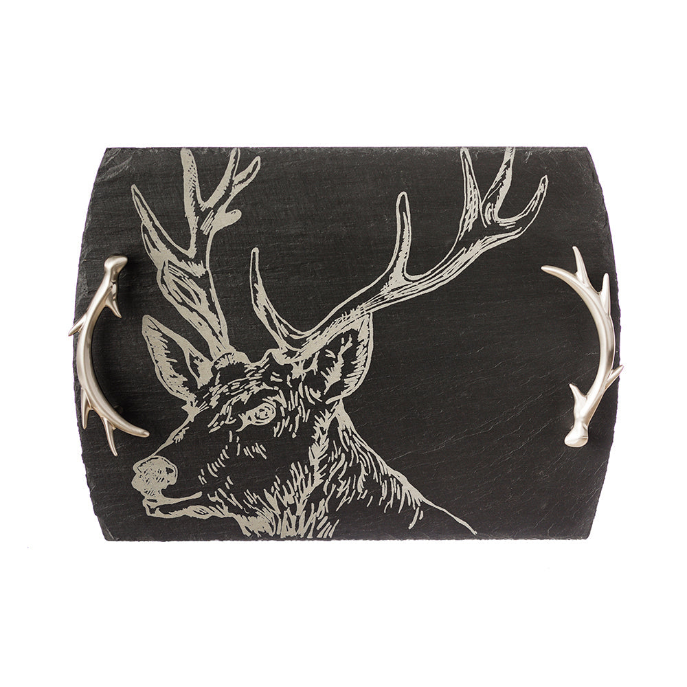 Stag Slate Serving Tray - Medium