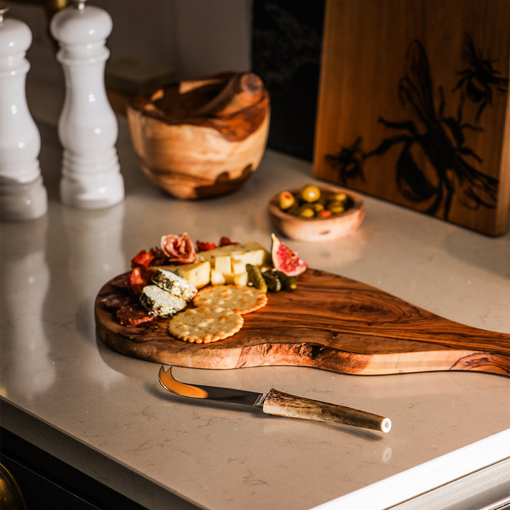 Genuine Red Antler Cheese Knife
