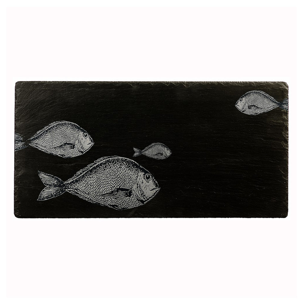 Fish Repeat Slate Table Runner