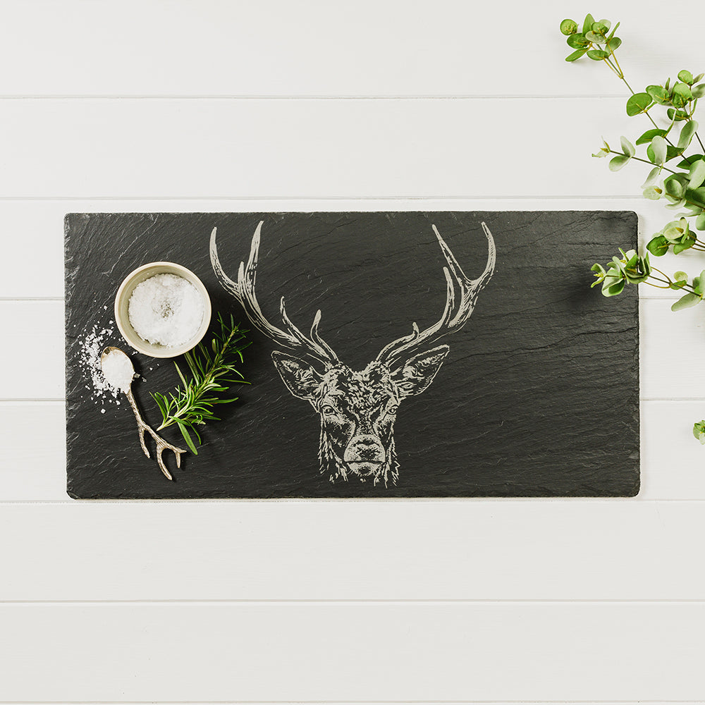 Stag Prince Slate Table Runner