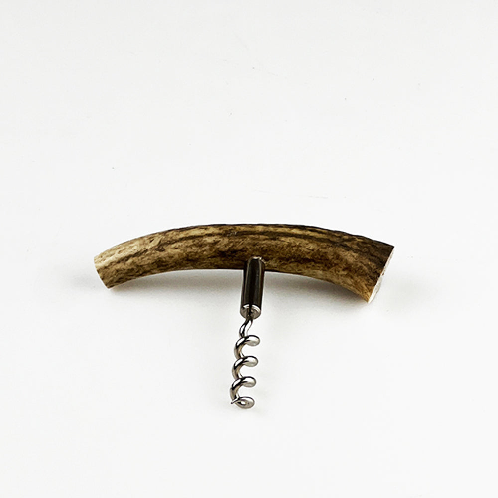 Genuine Red Antler Wine Bottle Opener