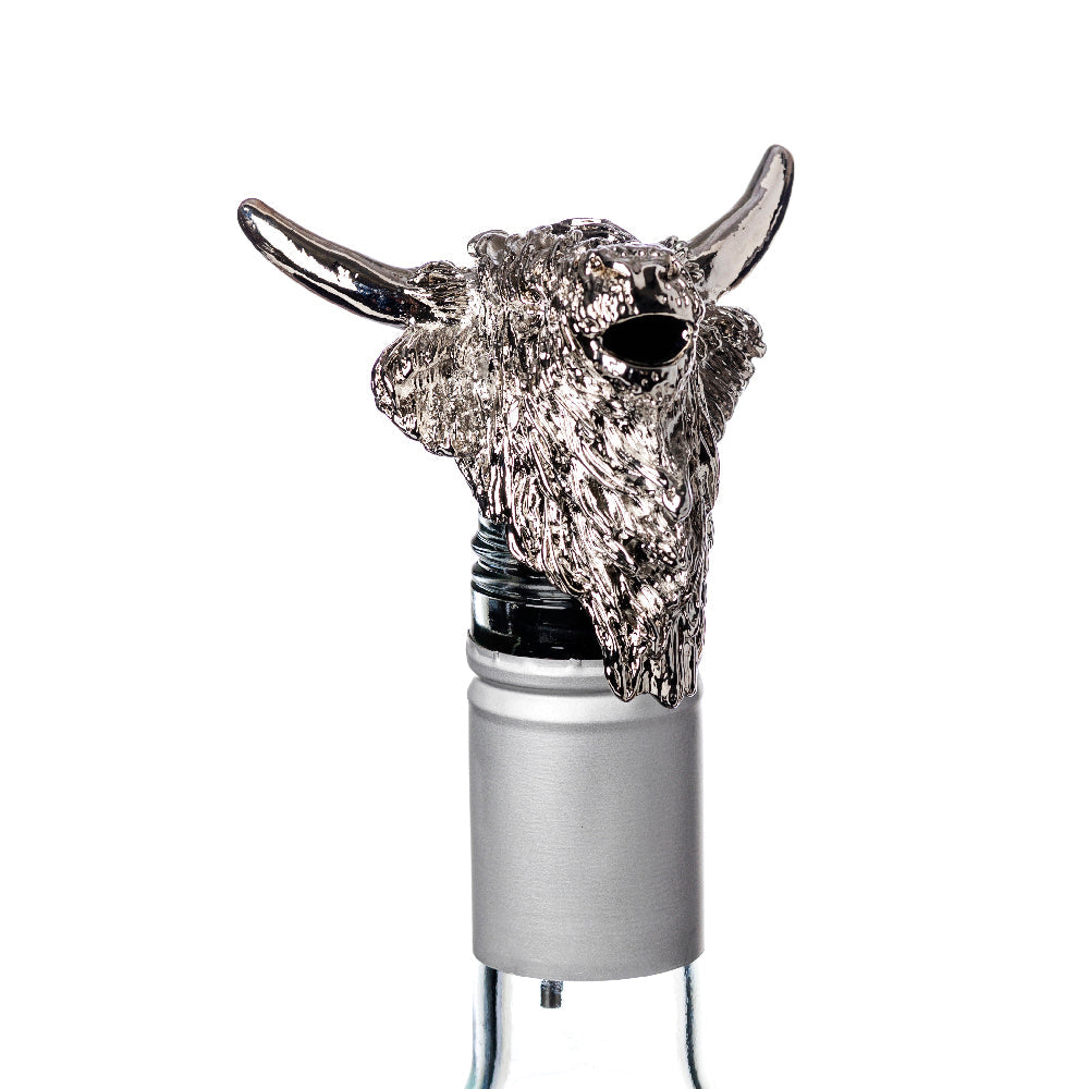 Highland Cow Bottle Pourer
