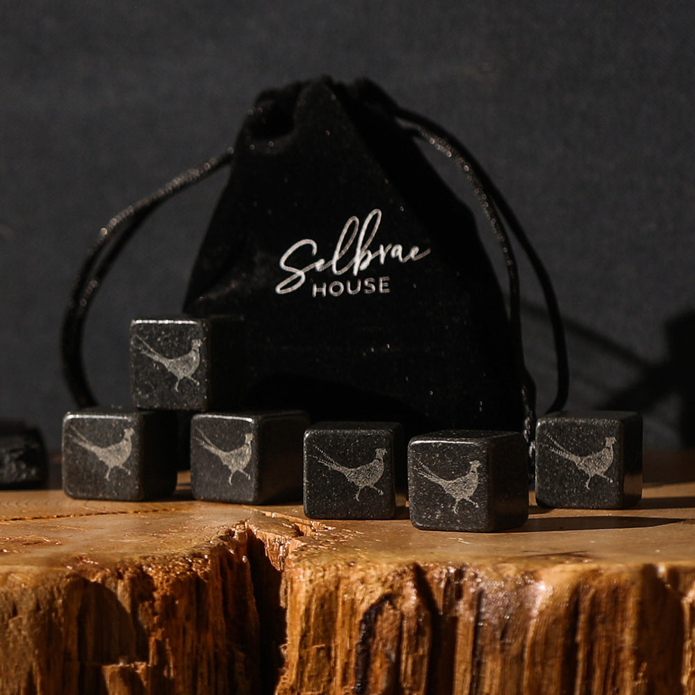 Pheasant Whisky Stones - Set of 6