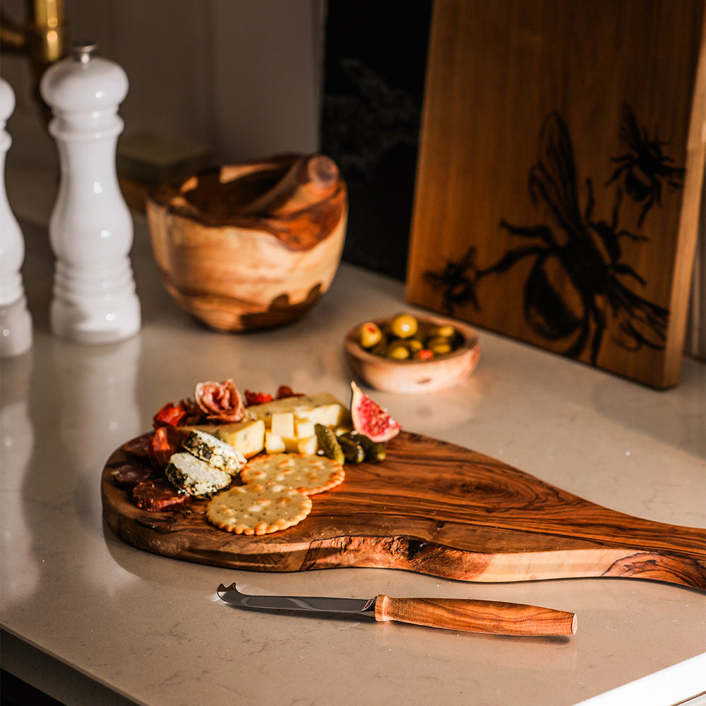 Olive Wood Cheese Knife