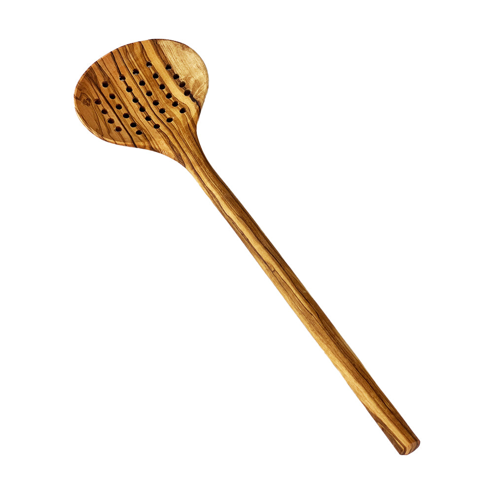 Olive Wood Slotted Spoon