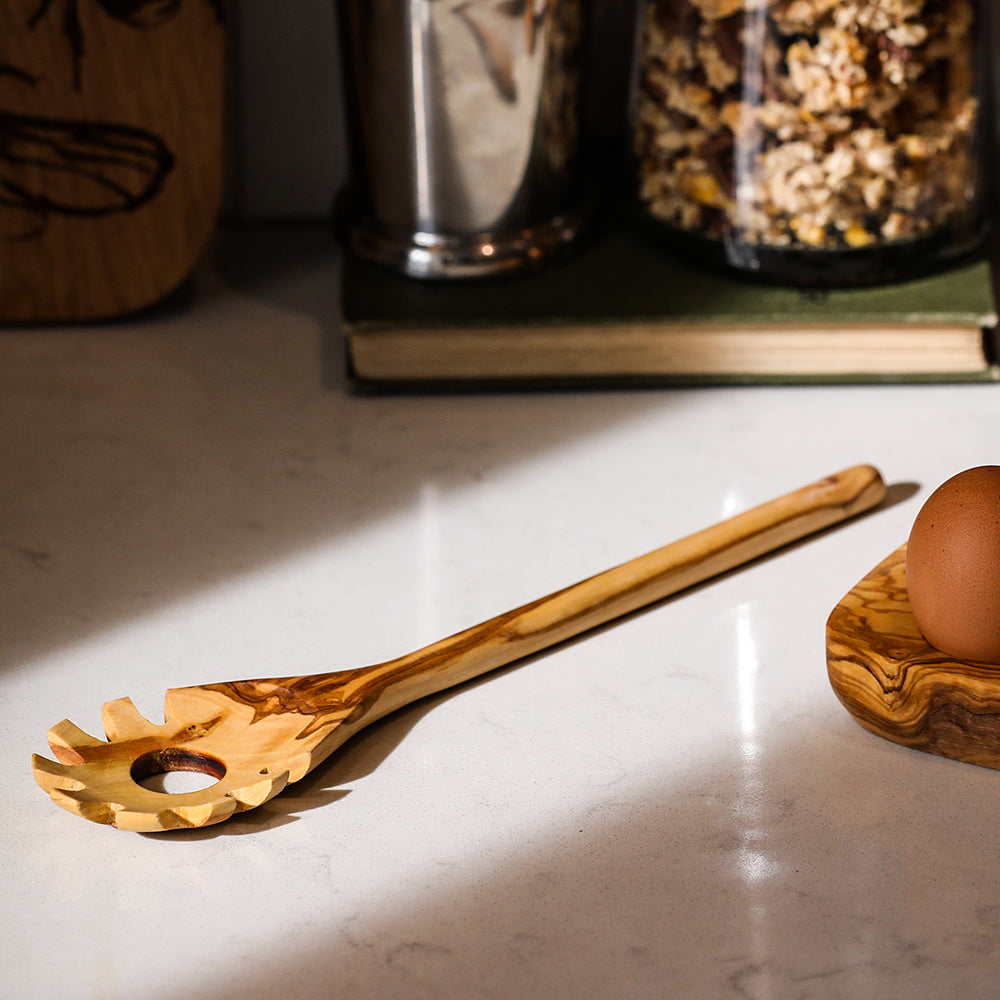Olive Wood Pasta Spoon
