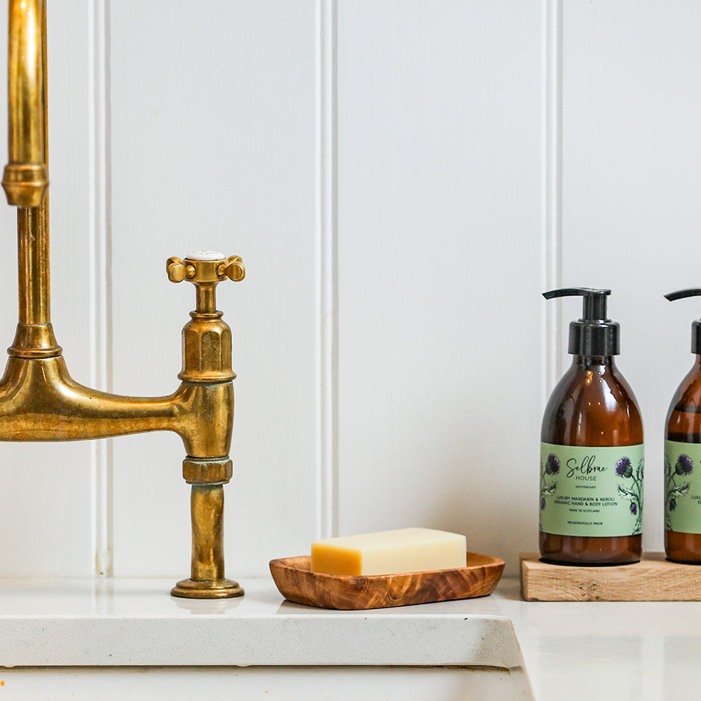 Olive Wood Soap Dish