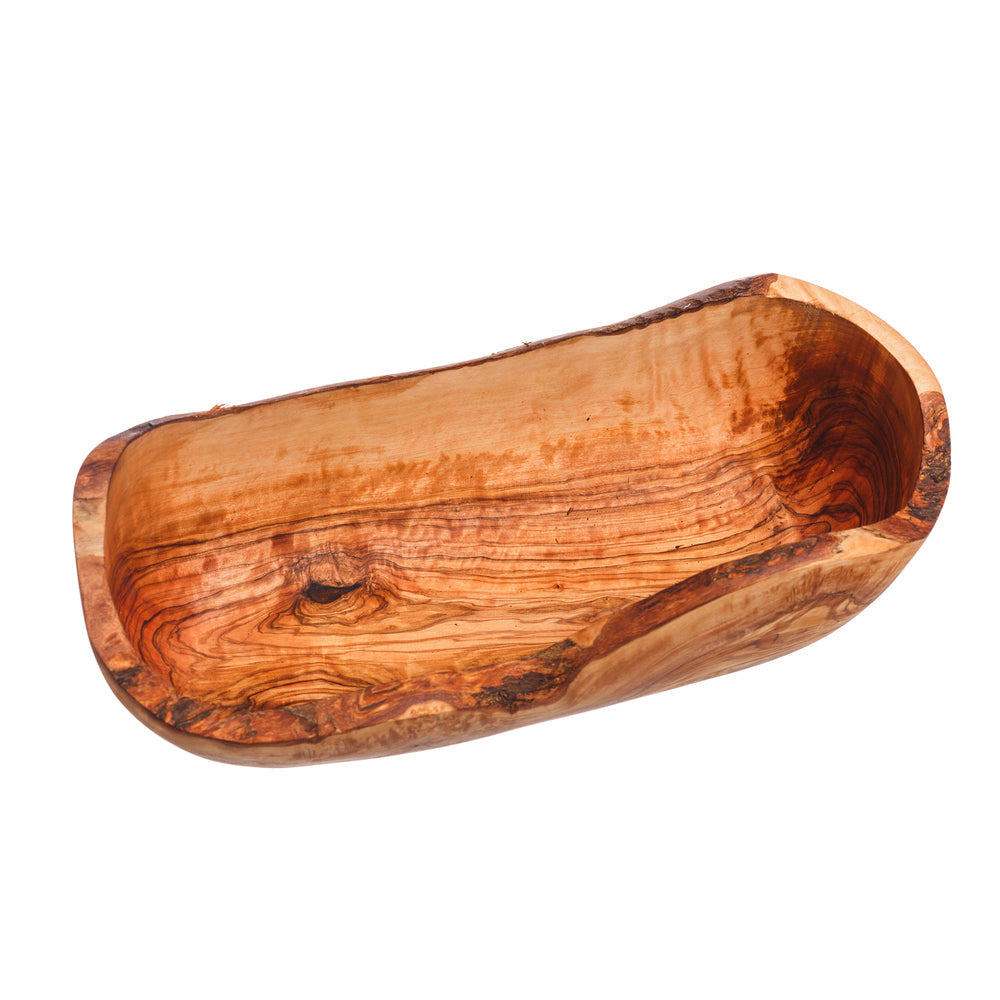 Olive Wood Rustic Bowl - Large