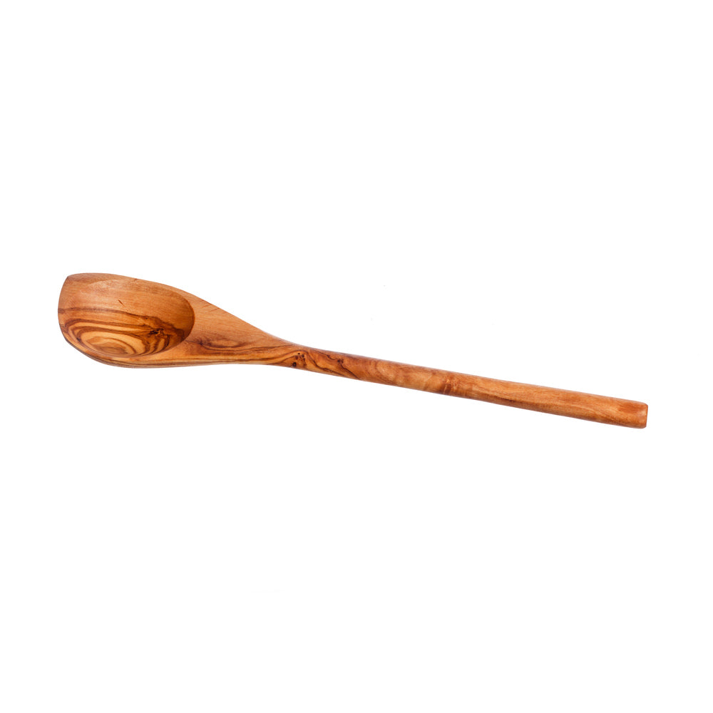 Olive Wood Corner Spoon