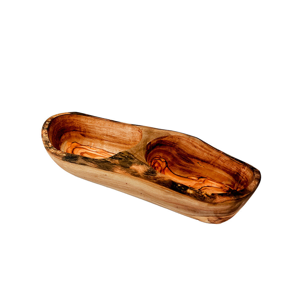 Olive Wood Nibbles Tray - Small
