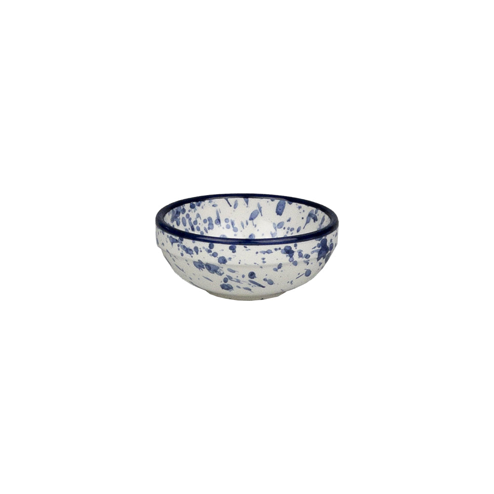Blue Speckle Ceramic Dip Bowl