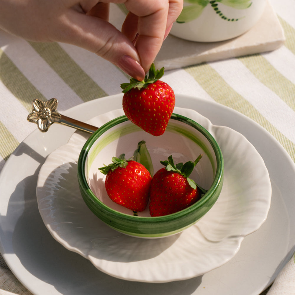 Dragonfly Ceramic Dip Bowl