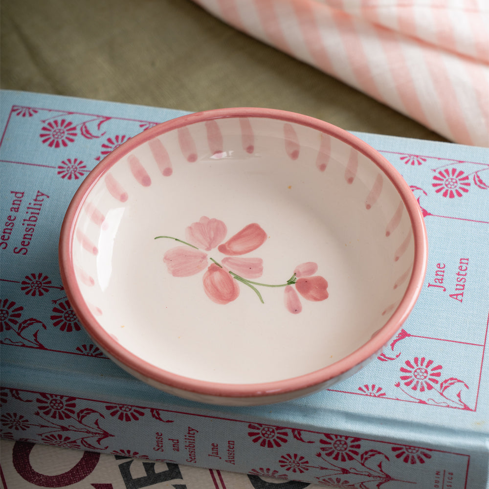 Pink Bloom Mini Ceramic Dish