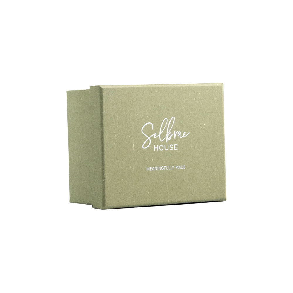 Wave Mini Ceramic Butter Dish & Knife Set