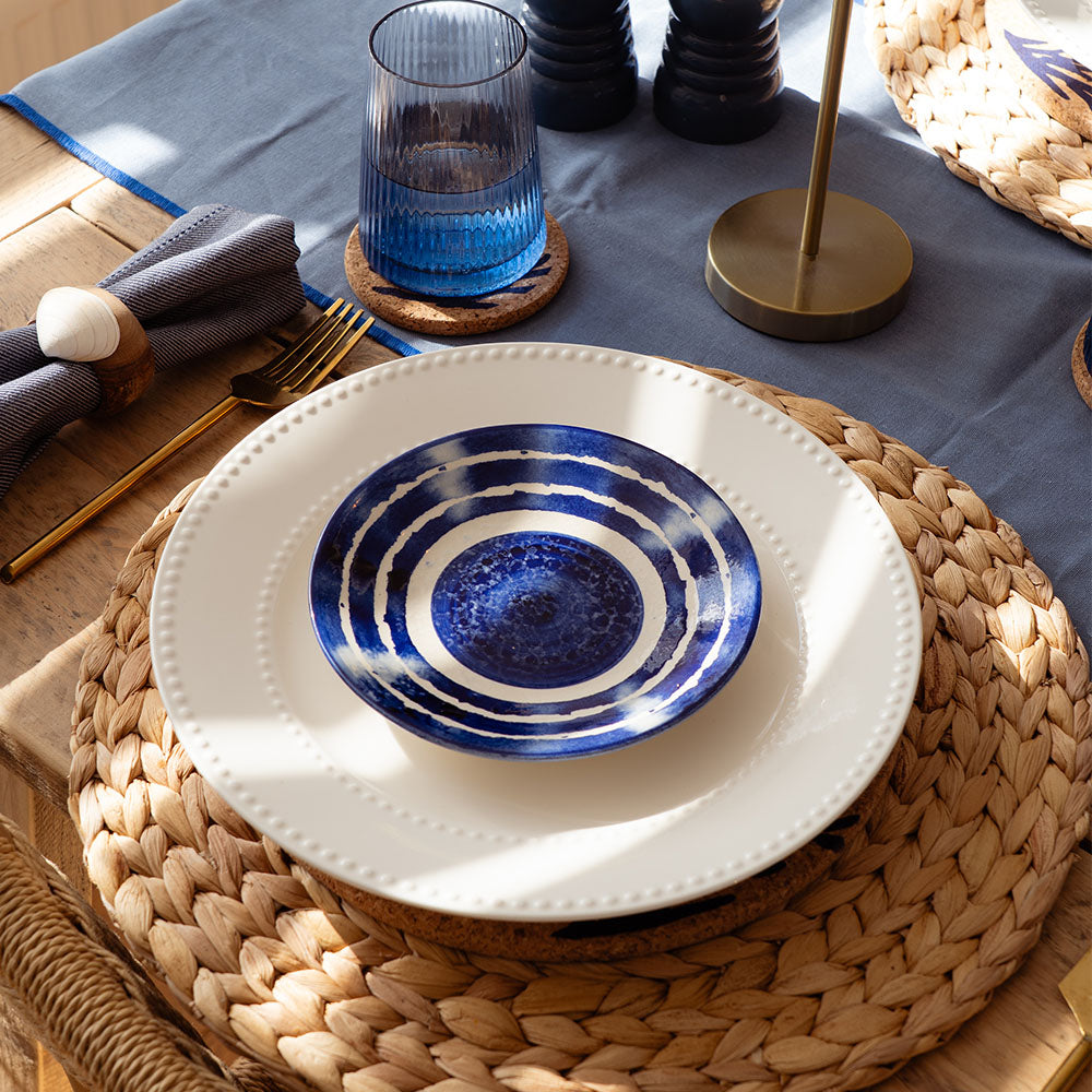 Stripe Ceramic Side Plate