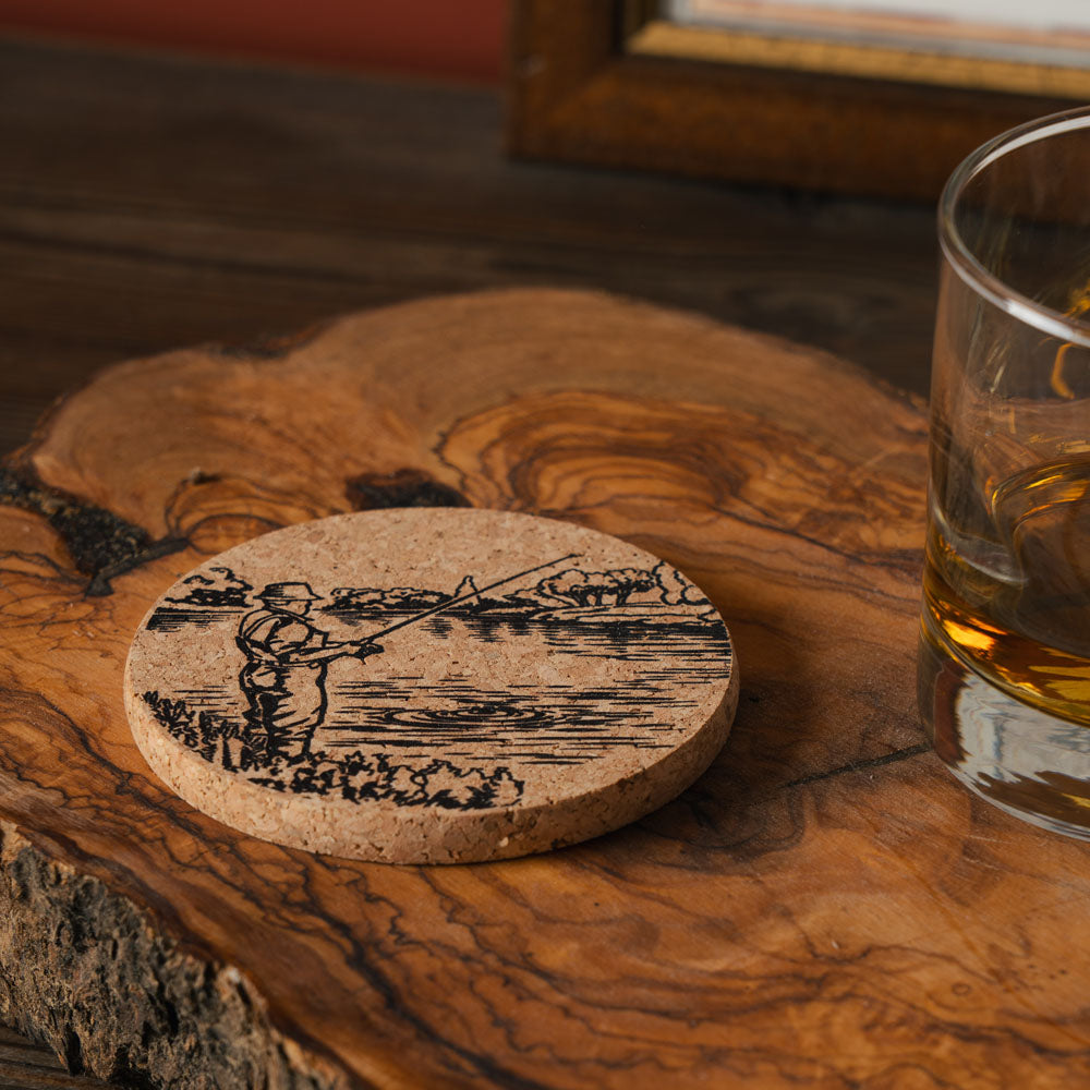Fishing Cork Coaster