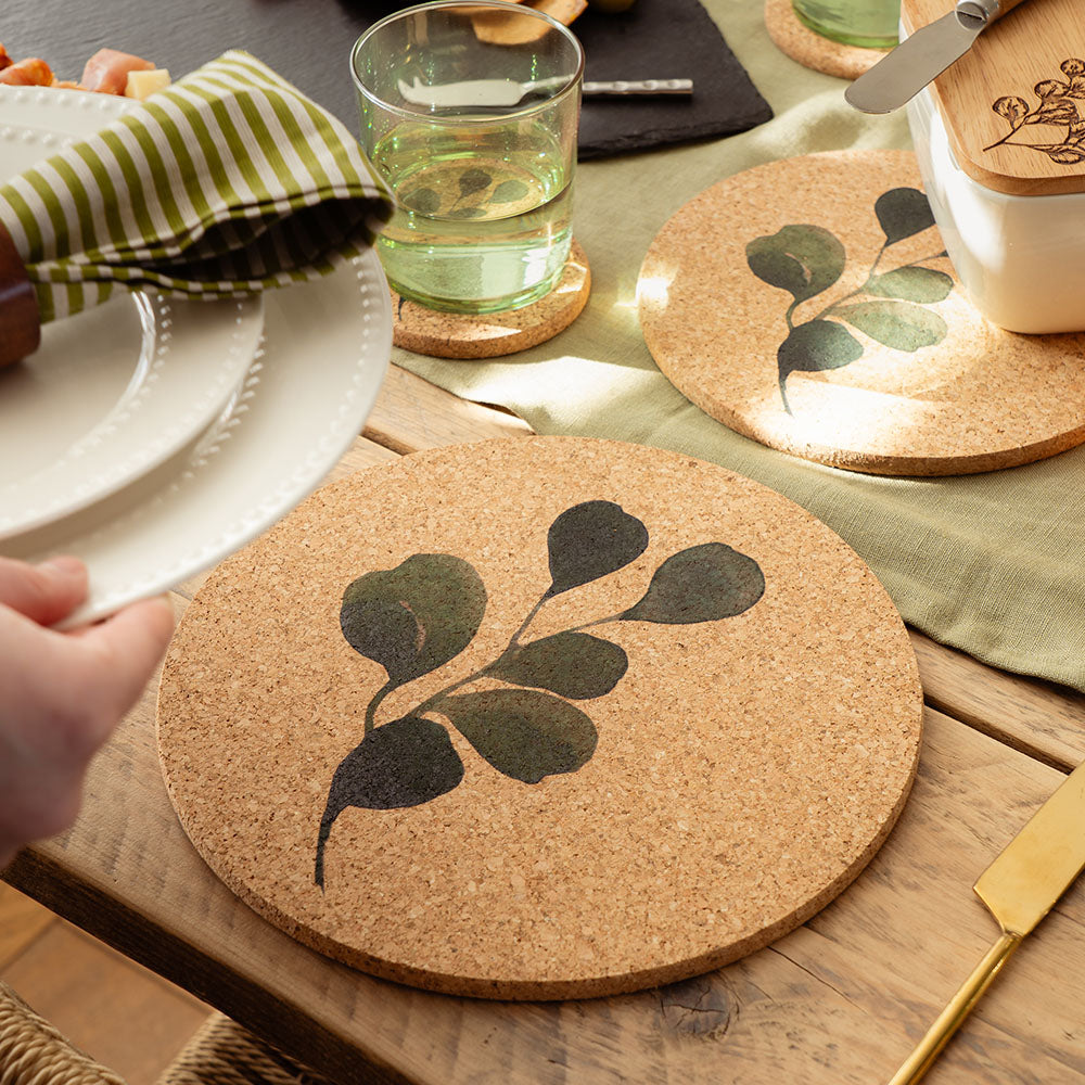 Flora Cork Place Mat