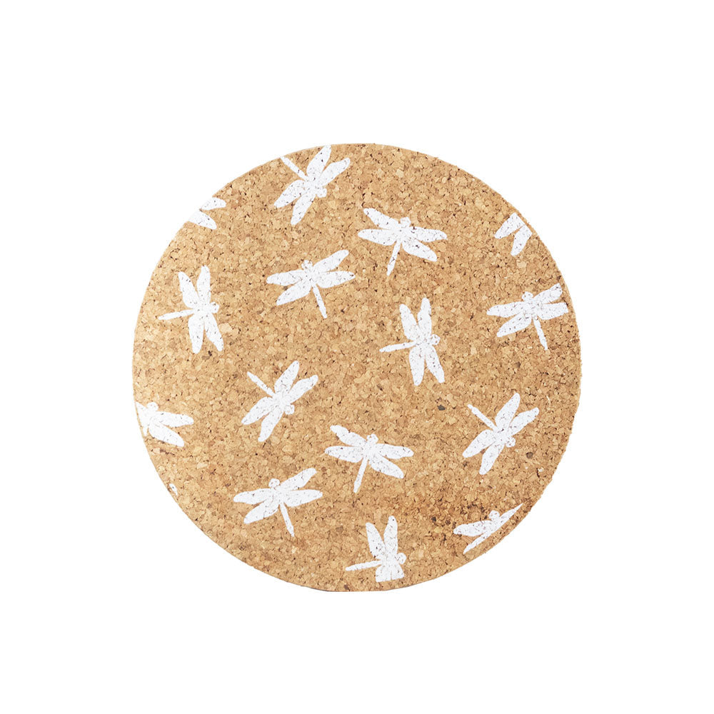 Dragonfly Cork Pot Stand