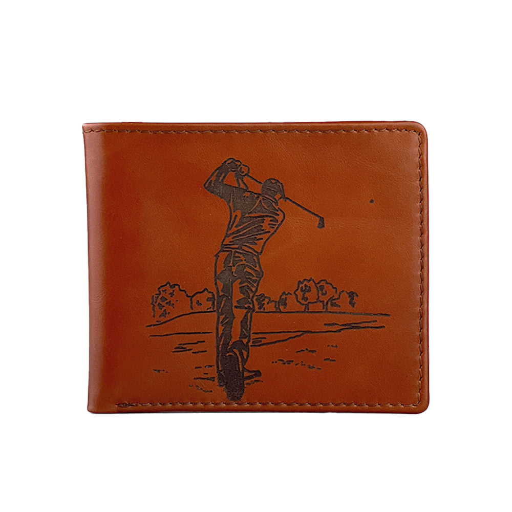 Golf Leather Wallet