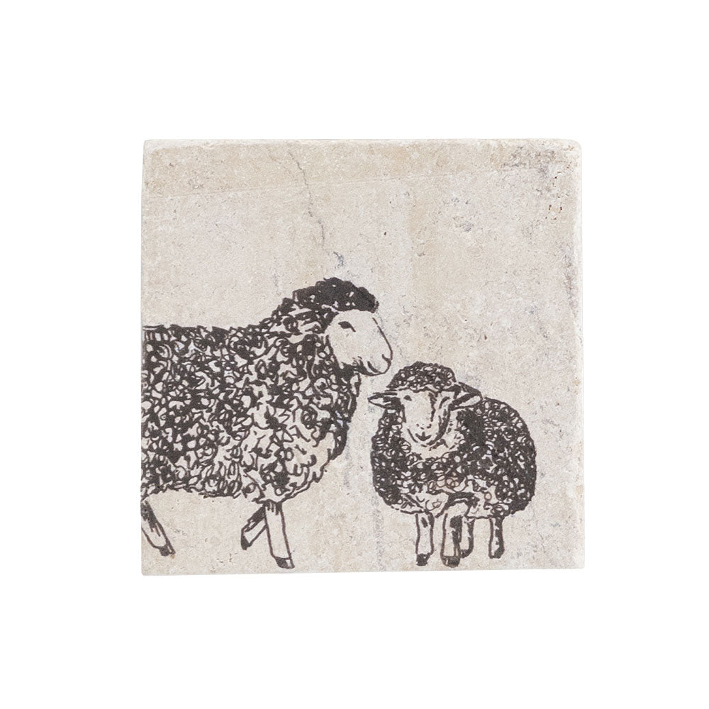 Sheep Single Stone Coaster