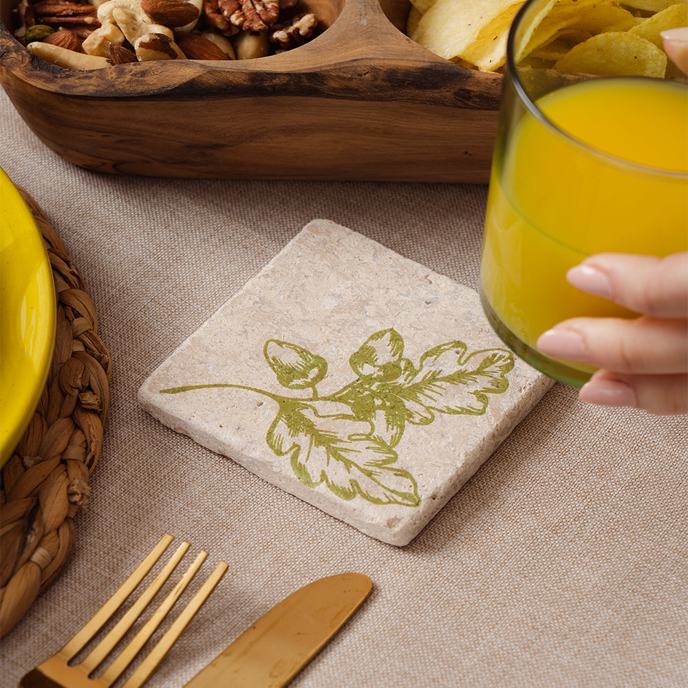 Acorn Stone Coaster