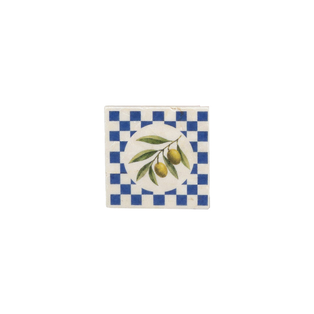Olive Single Stone Coaster